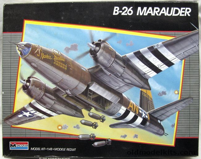 Monogram 1/48 B-26 Marauder - Yankee Guerrilla, 5506 plastic model kit